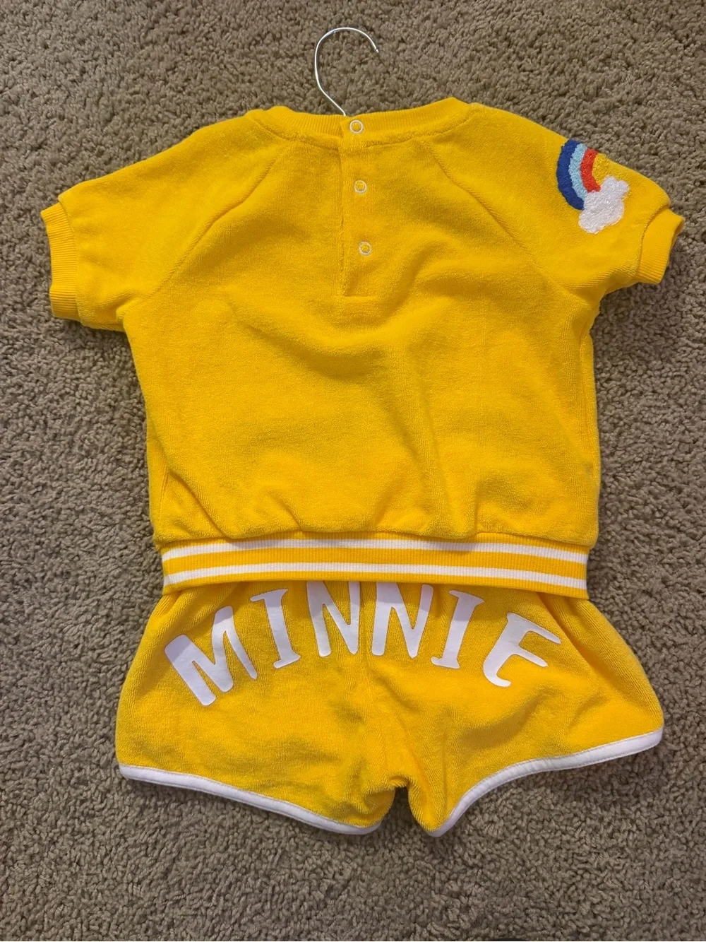 Disney Baby Yellow Infant Shirt